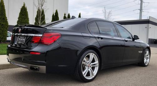 Black 2015 BMW 740 Li