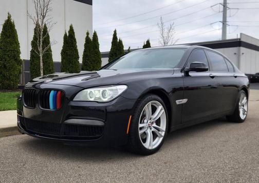 Black 2015 BMW 740 Li