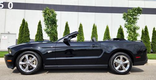 Black 2010 Ford Mustang GT Premium