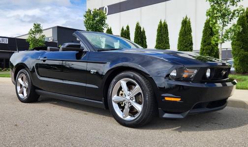 Black 2010 Ford Mustang GT Premium