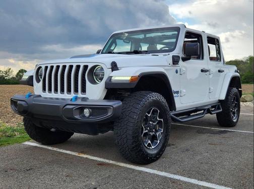 White 2021 Jeep Wrangler Unlimited 4xe Rubicon