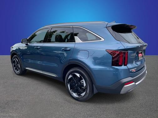 Mineral Blue 2025 Kia Sorento Hybrid EX
