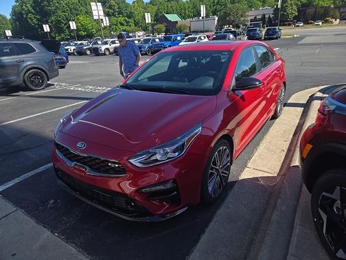Currant Red 2021 Kia Forte GT