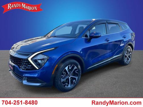 Sapphire Blue 2023 Kia Sportage EX