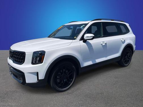 White Pearl 2025 Kia Telluride SX-Prestige X-Line