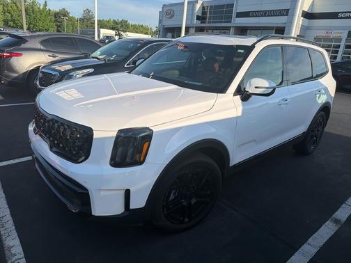 White Pearl 2025 Kia Telluride SX-Prestige X-Line
