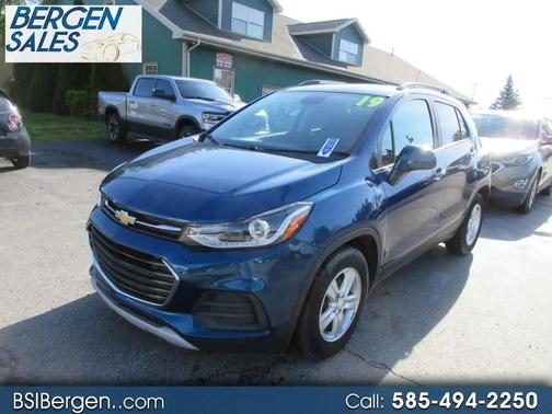Blue 2019 Chevrolet Trax LT
