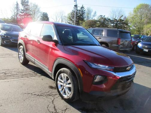 Scarlet Red Metallic 2021 Chevrolet Trailblazer LS