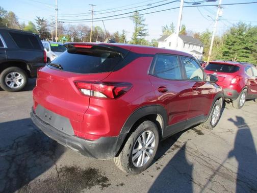 Scarlet Red Metallic 2021 Chevrolet Trailblazer LS