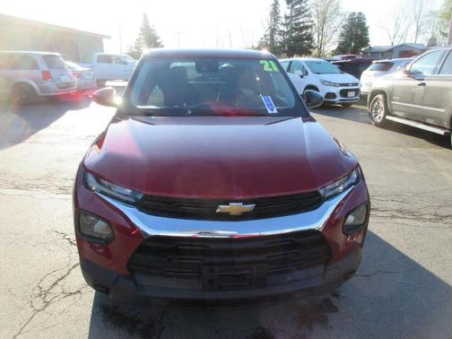 Scarlet Red Metallic 2021 Chevrolet Trailblazer LS
