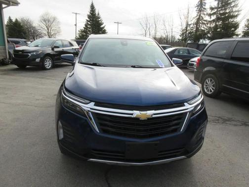 Blue 2022 Chevrolet Equinox 1LT