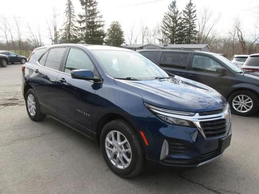 Blue 2022 Chevrolet Equinox 1LT