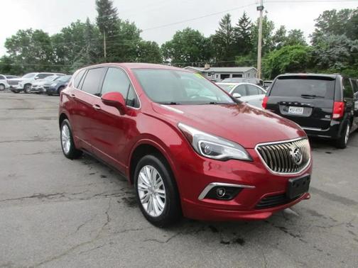 Red 2017 Buick Envision Preferred