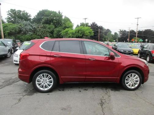 Red 2017 Buick Envision Preferred