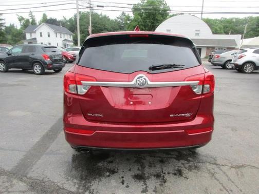 Red 2017 Buick Envision Preferred