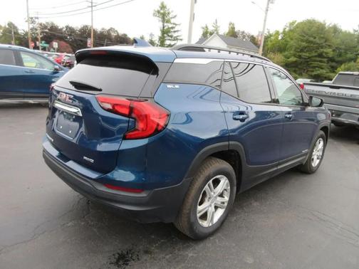 Blue 2019 GMC Terrain SLE