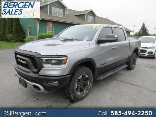 Silver 2021 RAM 1500 Rebel