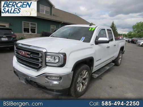Summit White 2017 GMC Sierra 1500 SLT