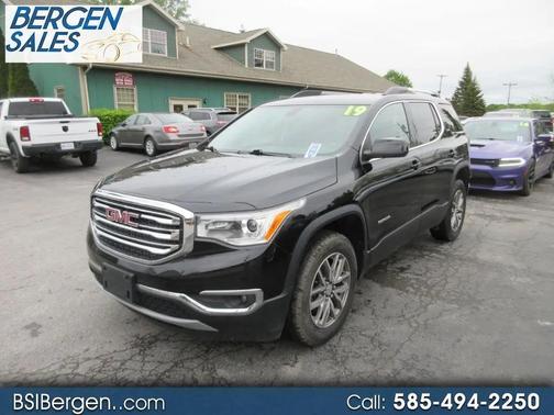 Ebony Twilight Metallic 2019 GMC Acadia SLE-2