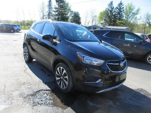 Ebony Twilight Metallic 2021 Buick Encore Preferred