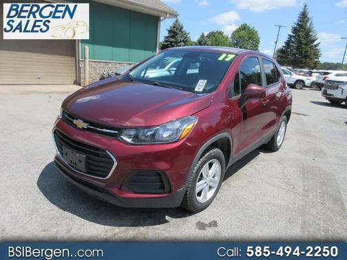 Maroon 2017 Chevrolet Trax LS