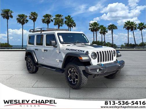 Bright White Clearcoat 2022 Jeep Wrangler Unlimited 4xe Rubicon