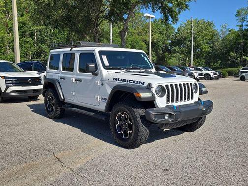 Bright White Clearcoat 2022 Jeep Wrangler Unlimited 4xe Rubicon
