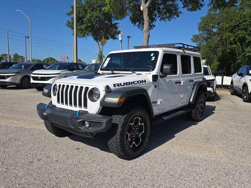 Bright White Clearcoat 2022 Jeep Wrangler Unlimited 4xe Rubicon