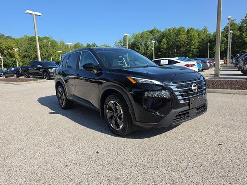 Super Black 2025 Nissan Rogue SV