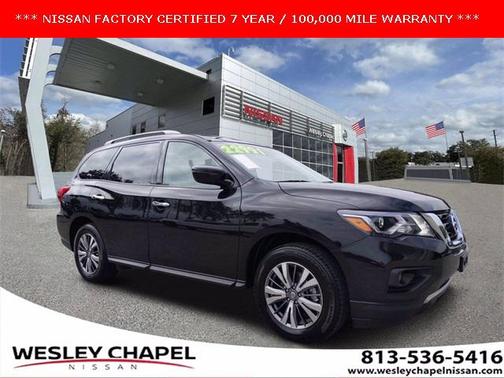 Magnetic Black Pearl 2020 Nissan Pathfinder SV 2WD