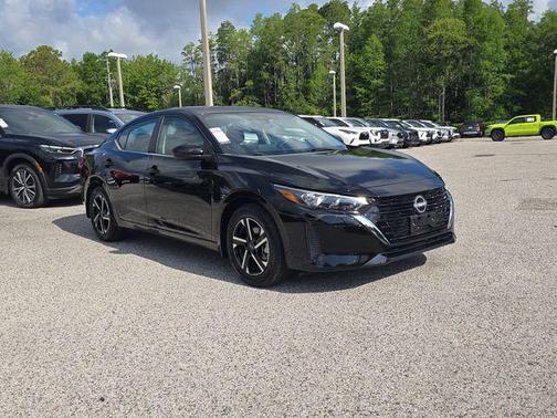 Super Black 2025 Nissan Sentra SV