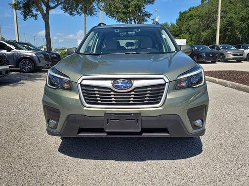 Jasper Green Metallic 2021 Subaru Forester Premium