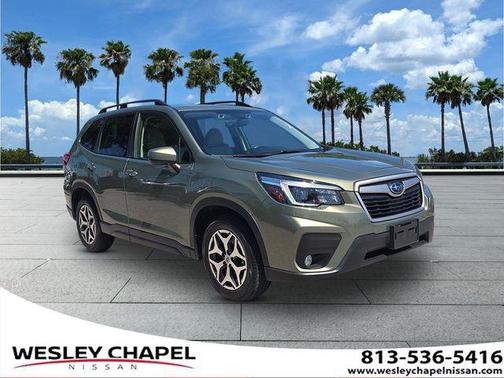Jasper Green Metallic 2021 Subaru Forester Premium