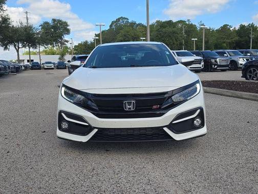 Platinum White Pearl 2020 Honda Civic Si Base