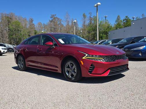 Passion Red 2021 Kia K5 LX