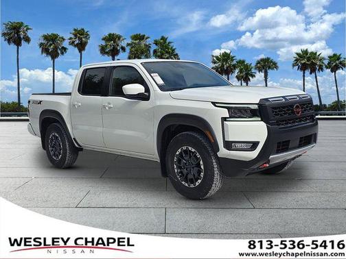 Glacier White 2026 Nissan Frontier PRO-X