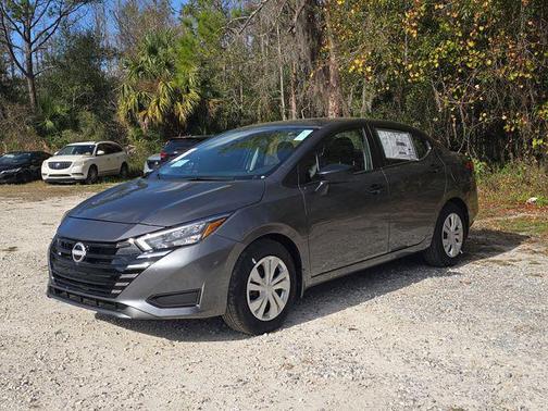 Gun Metallic 2025 Nissan Versa 1.6 S
