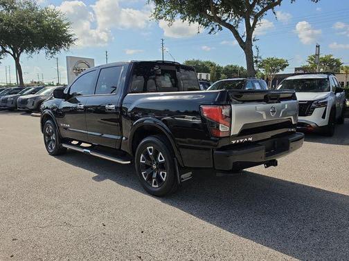 Super Black 2021 Nissan Titan Platinum Reserve