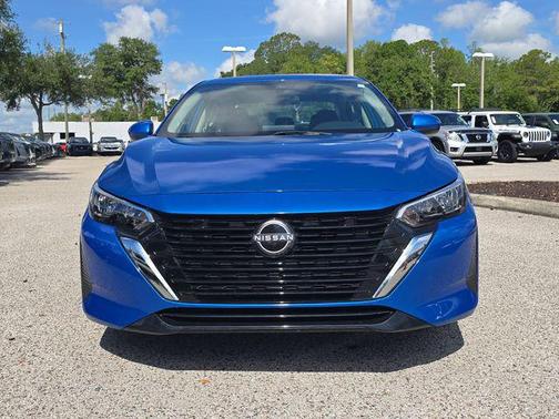Electric Blue Metallic 2025 Nissan Sentra SV