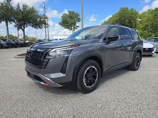 Gun Metallic 2026 Nissan Pathfinder Rock Creek