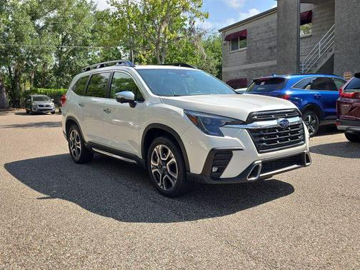 Crystal White Pearl 2023 Subaru Ascent Touring 7-Passenger