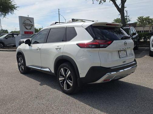 Pearl White Tricoat 2023 Nissan Rogue Platinum