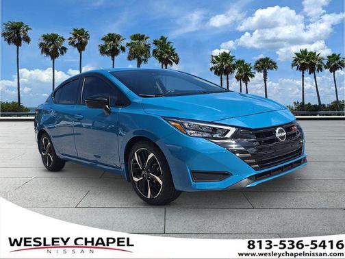 Arctic Ice Blue Metallic 2025 Nissan Versa 1.6 S