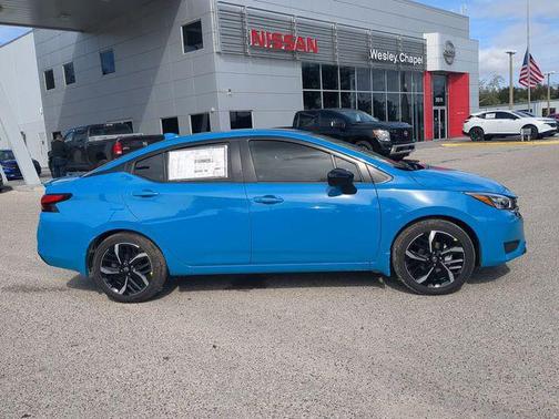 Arctic Ice Blue Metallic 2025 Nissan Versa 1.6 S