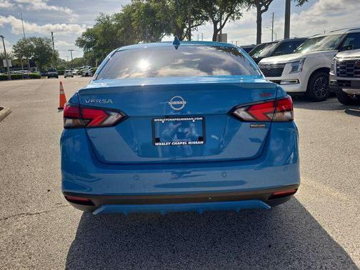 Arctic Ice Blue Metallic 2025 Nissan Versa 1.6 S