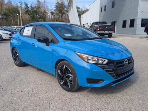 Arctic Ice Blue Metallic 2025 Nissan Versa 1.6 S