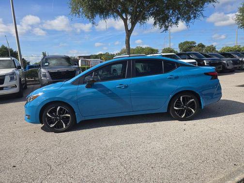 Arctic Ice Blue Metallic 2025 Nissan Versa 1.6 S