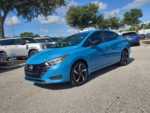 Arctic Ice Blue Metallic 2025 Nissan Versa 1.6 S