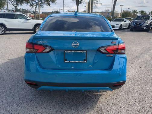 Arctic Ice Blue Metallic 2025 Nissan Versa 1.6 S