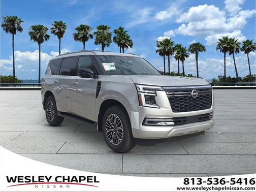 Brilliant Silver Metallic 2026 Nissan Armada SL
